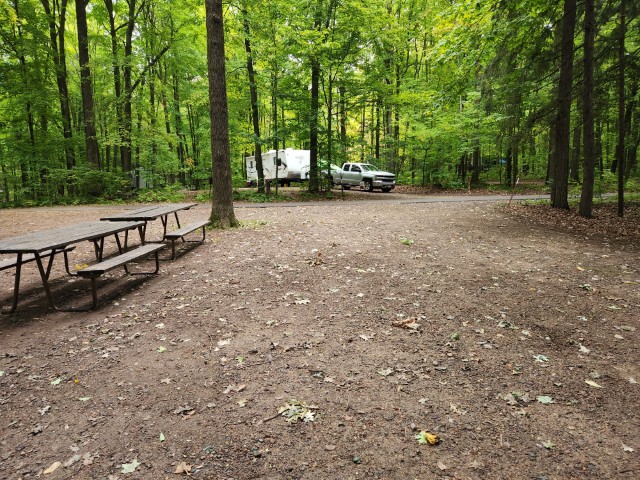 Site 31, photo 2 of 3 · from wisconsin.goingtocamp.com (the park's booking system)