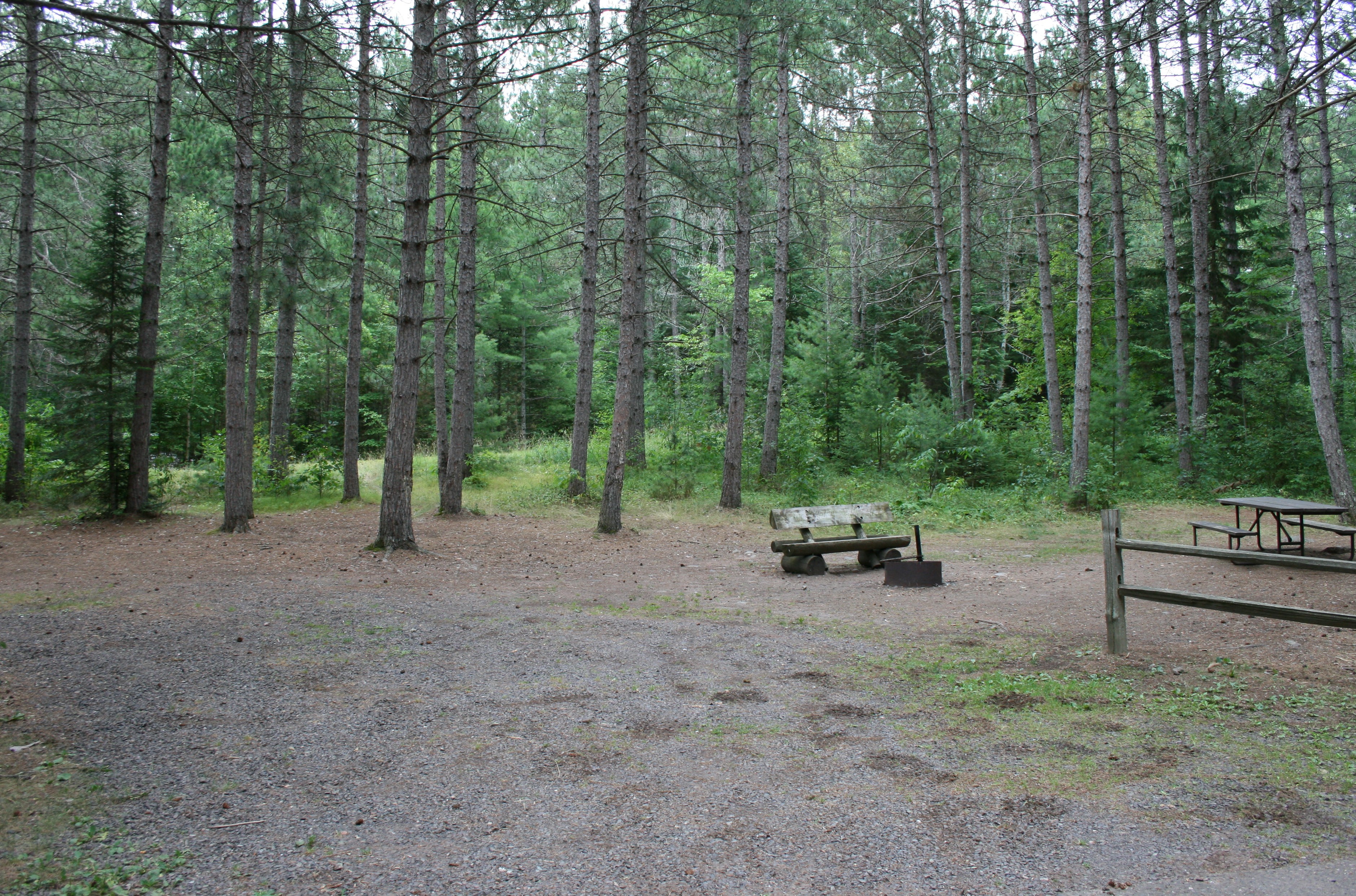 Site 19, photo 3 of 3 · from wisconsin.goingtocamp.com (the park's booking system)