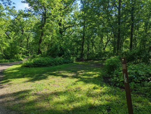 Site 13, photo 2 of 3 · from wisconsin.goingtocamp.com (the park's booking system)