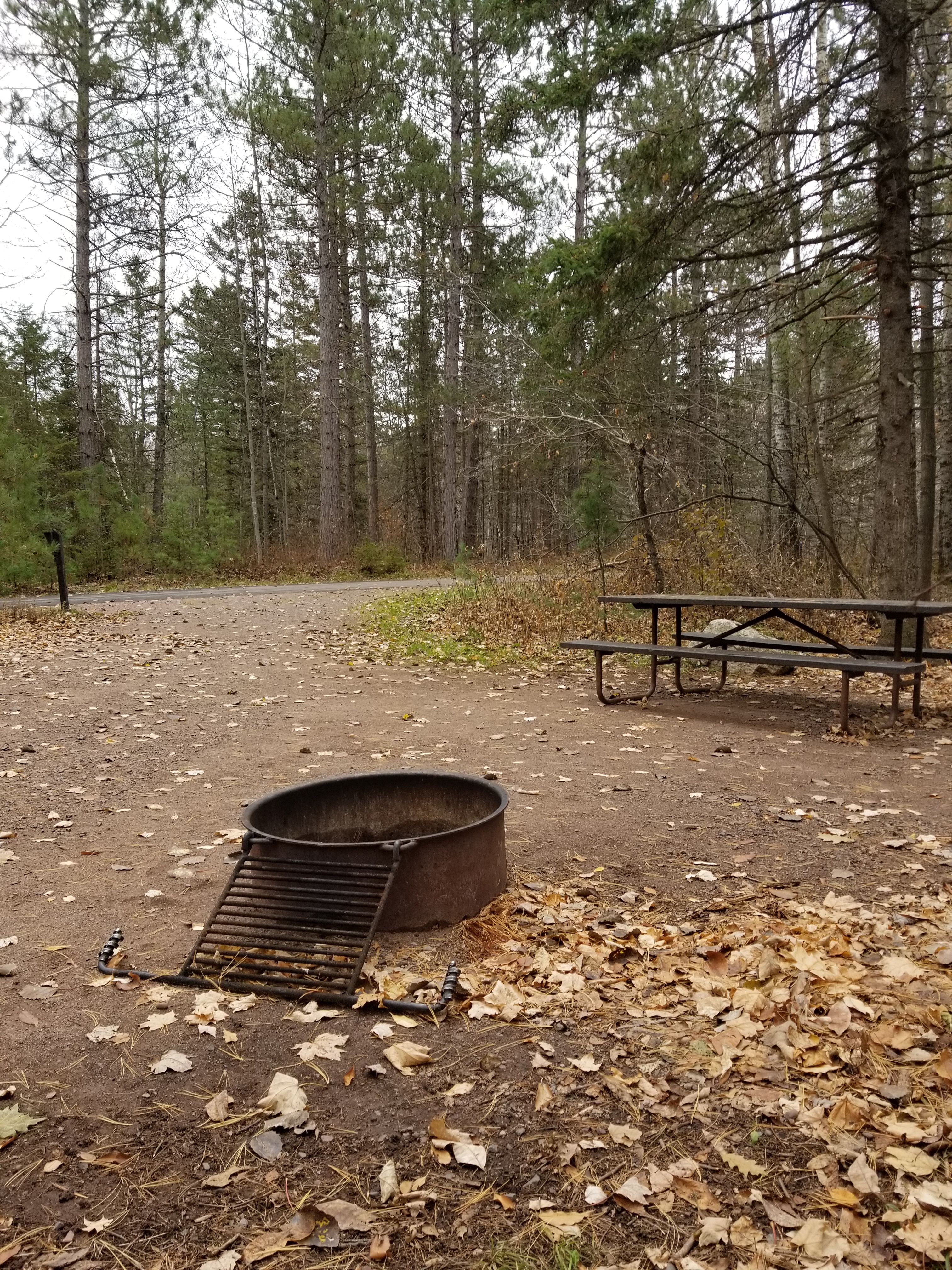 Site 28, photo 3 of 4 · from wisconsin.goingtocamp.com (the park's booking system)