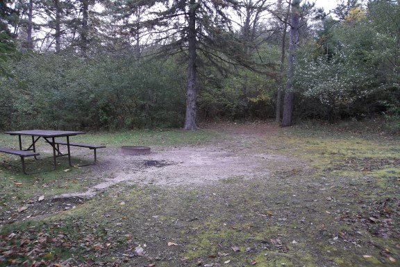 Site 303, photo 3 of 3 · from wisconsin.goingtocamp.com (the park's booking system)