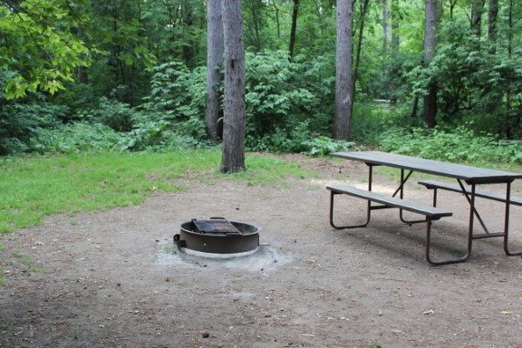 Site 71, photo 2 of 3 · from wisconsin.goingtocamp.com (the park's booking system)