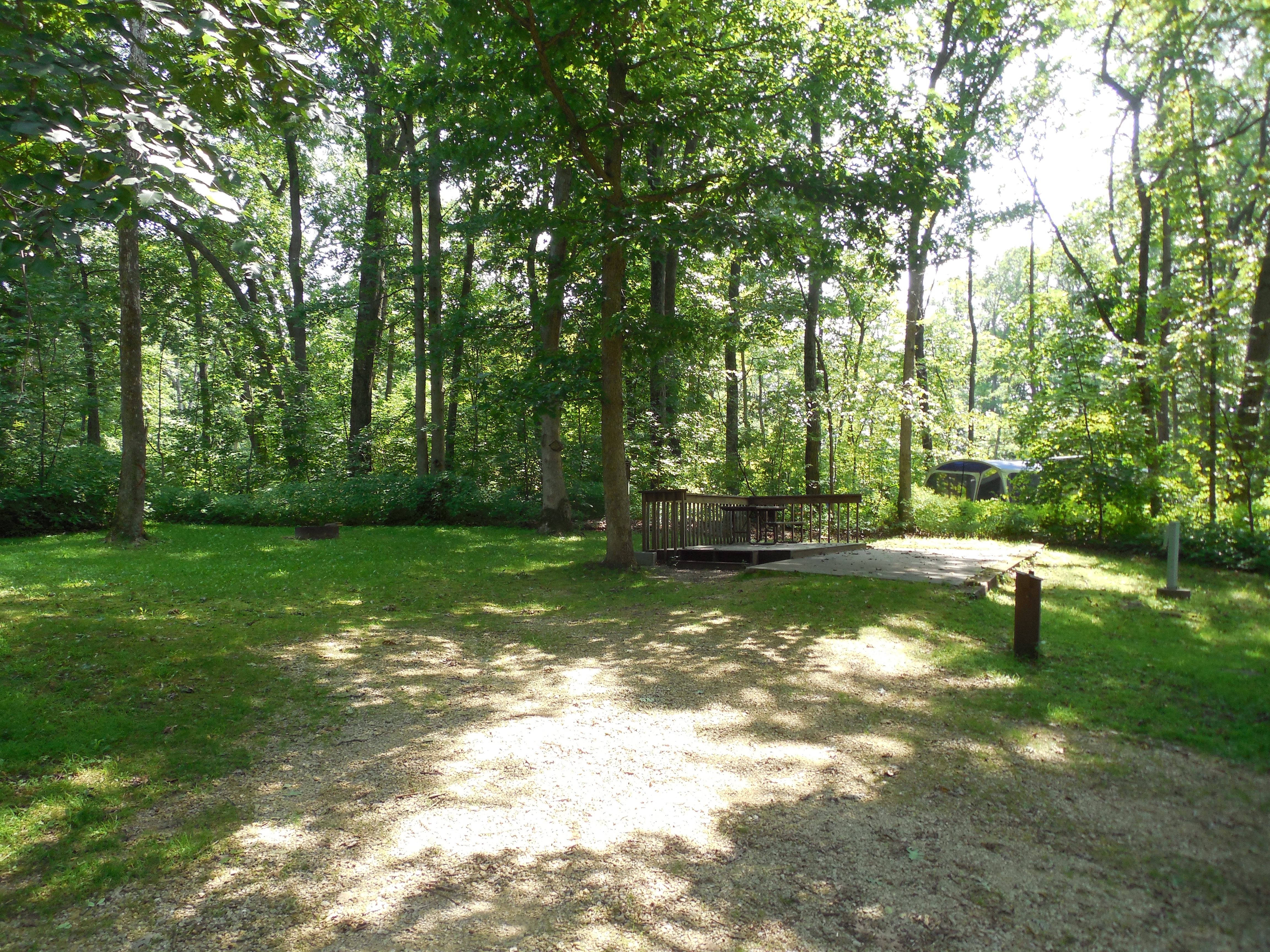 Site 23, photo 2 of 3 · from wisconsin.goingtocamp.com (the park's booking system)