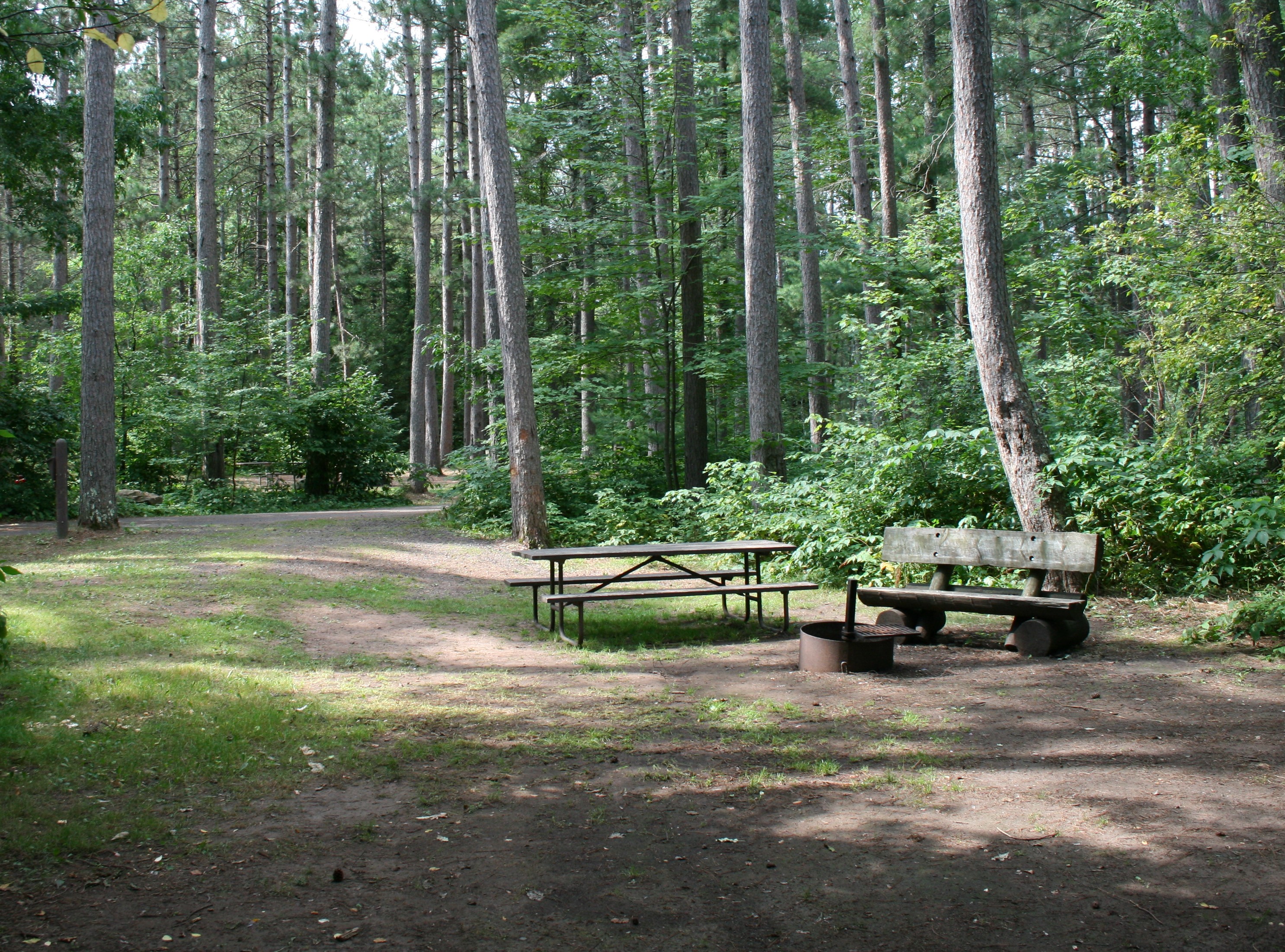 Site 10, photo 3 of 3 · from wisconsin.goingtocamp.com (the park's booking system)