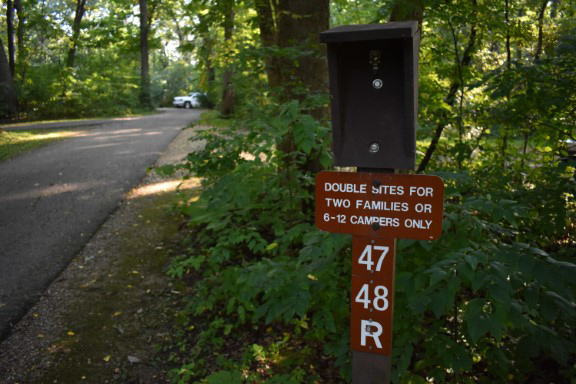 Site 48, photo 3 of 3 · from wisconsin.goingtocamp.com (the park's booking system)