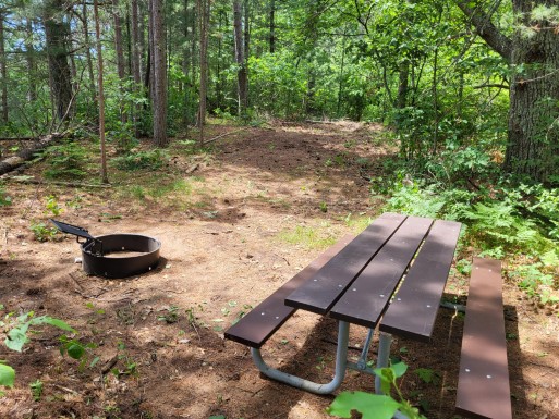 Site R4, photo 2 of 3 · from wisconsin.goingtocamp.com (the park's booking system)