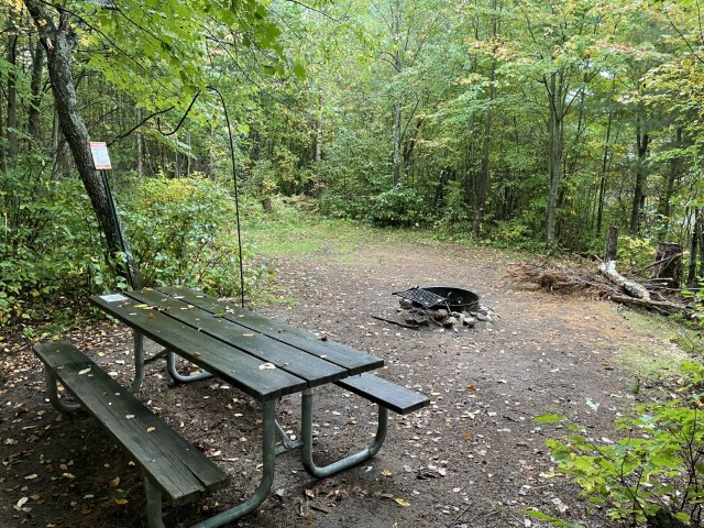 Site 4, photo 2 of 3 · from wisconsin.goingtocamp.com (the park's booking system)