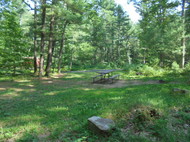 Site 28, photo 3 of 4 · from wisconsin.goingtocamp.com (the park's booking system)