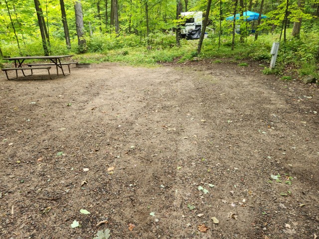 Site 25, photo 3 of 3 · from wisconsin.goingtocamp.com (the park's booking system)