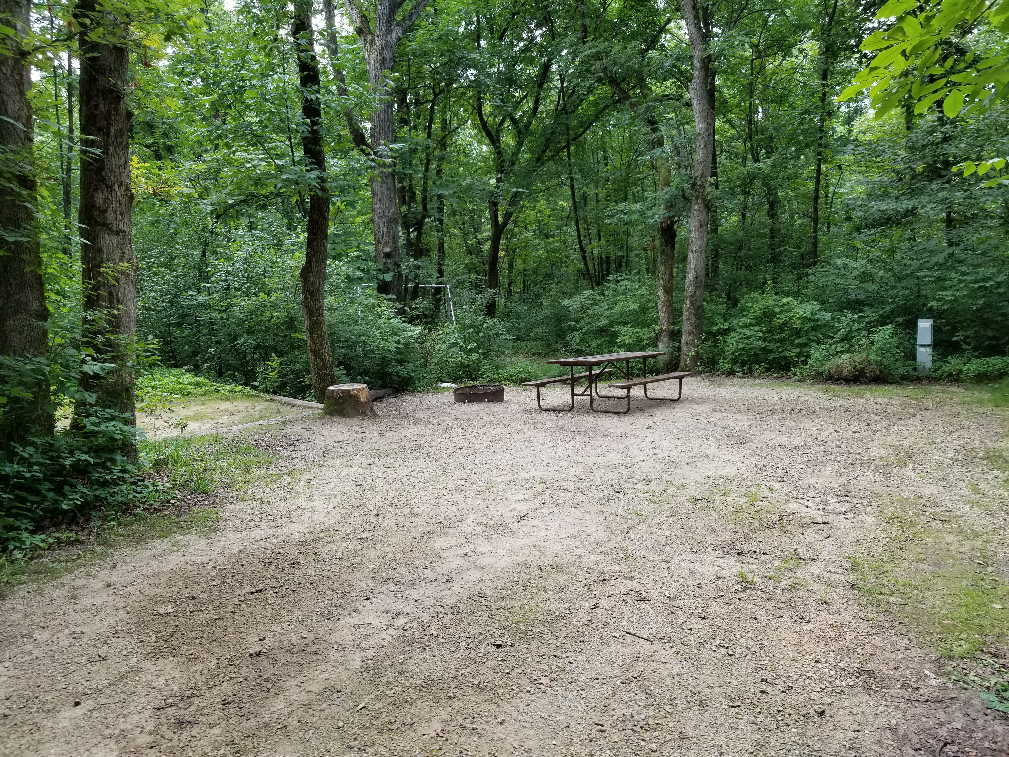 Site 58, photo 2 of 3 · from wisconsin.goingtocamp.com (the park's booking system)