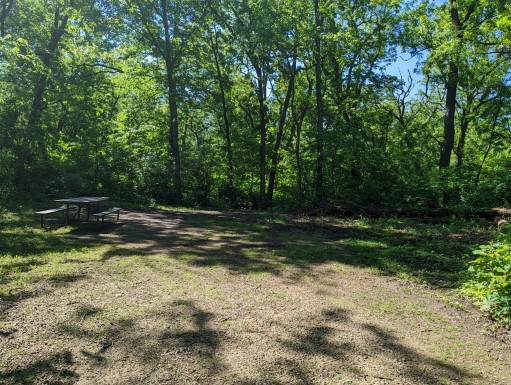 Site 5, photo 3 of 3 · from wisconsin.goingtocamp.com (the park's booking system)