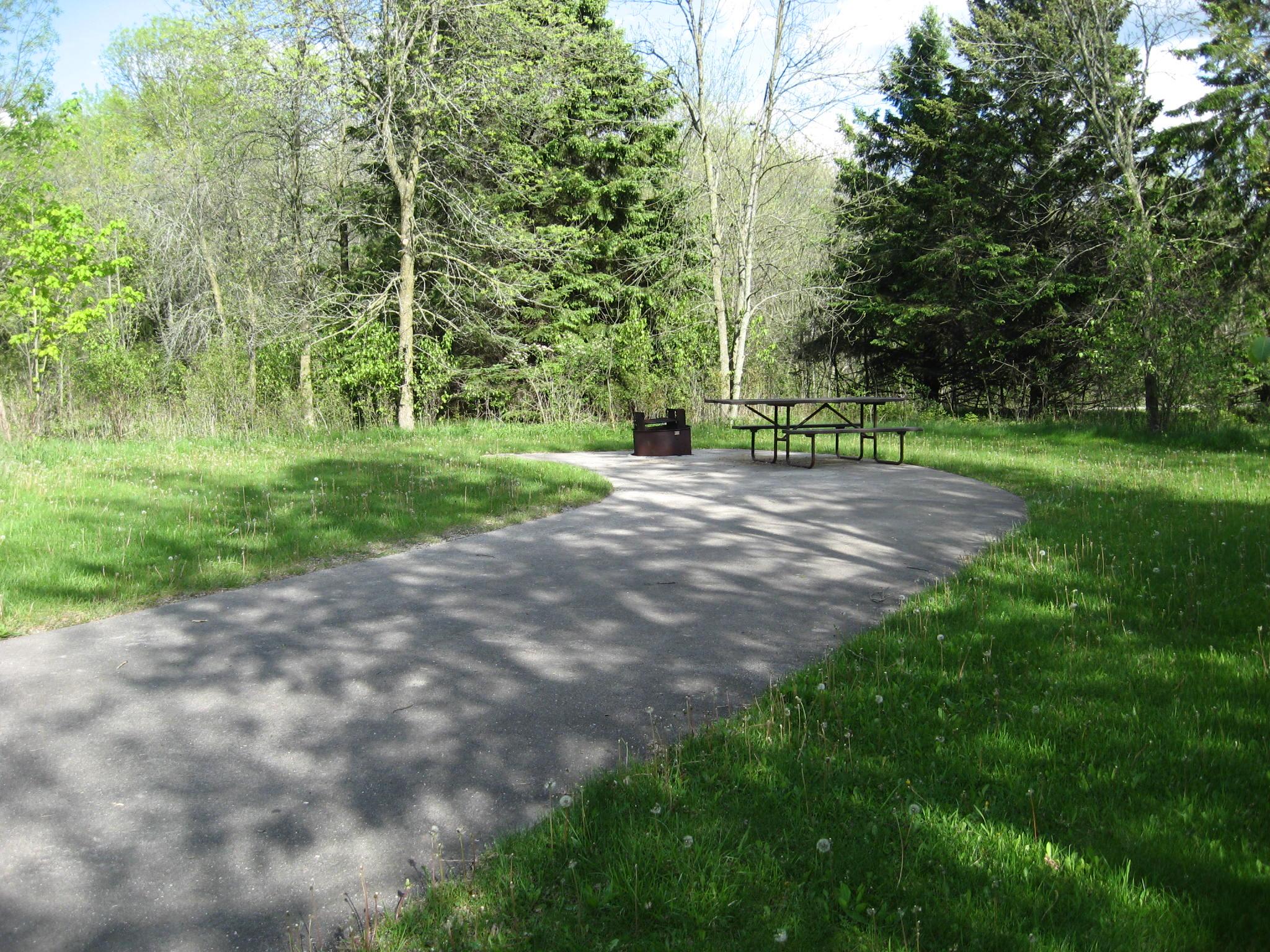 Site 927, photo 2 of 2 · from wisconsin.goingtocamp.com (the park's booking system)