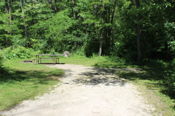Site 17, photo 3 of 3 · from wisconsin.goingtocamp.com (the park's booking system)