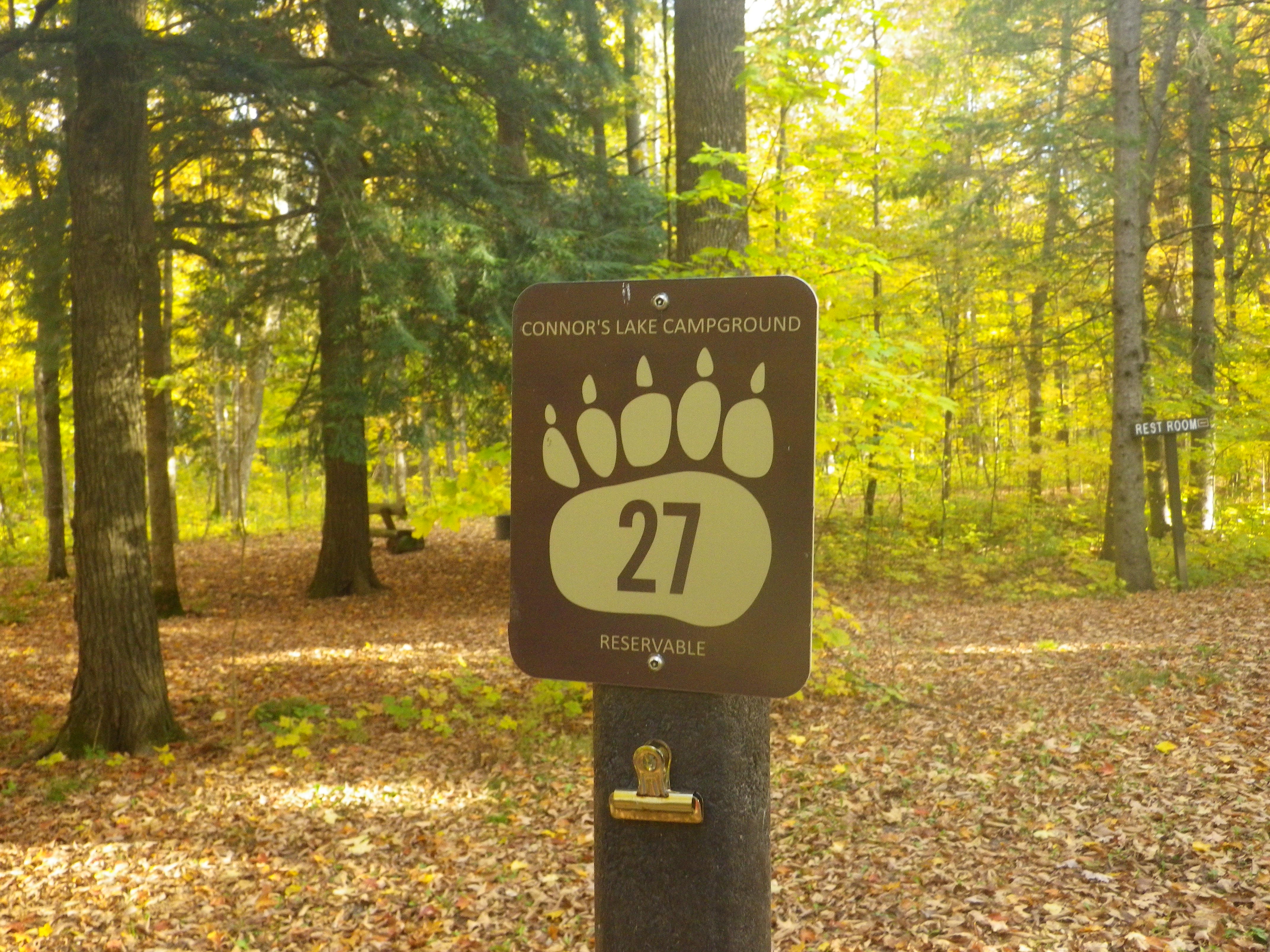 Site 27, photo 2 of 4 · from wisconsin.goingtocamp.com (the park's booking system)