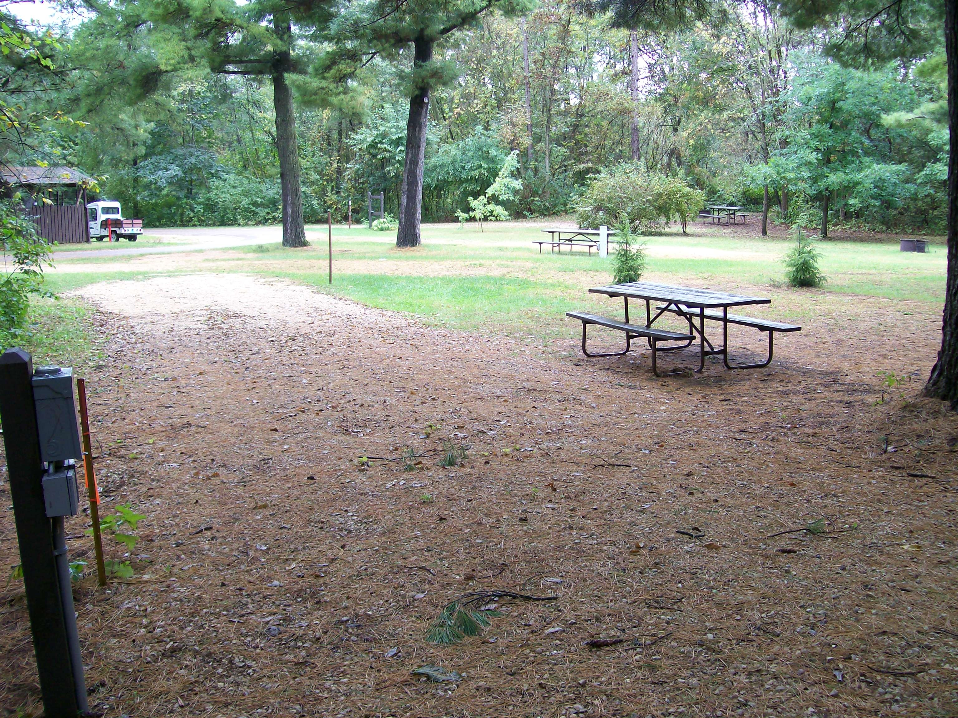 Site 9, photo 3 of 3 · from wisconsin.goingtocamp.com (the park's booking system)
