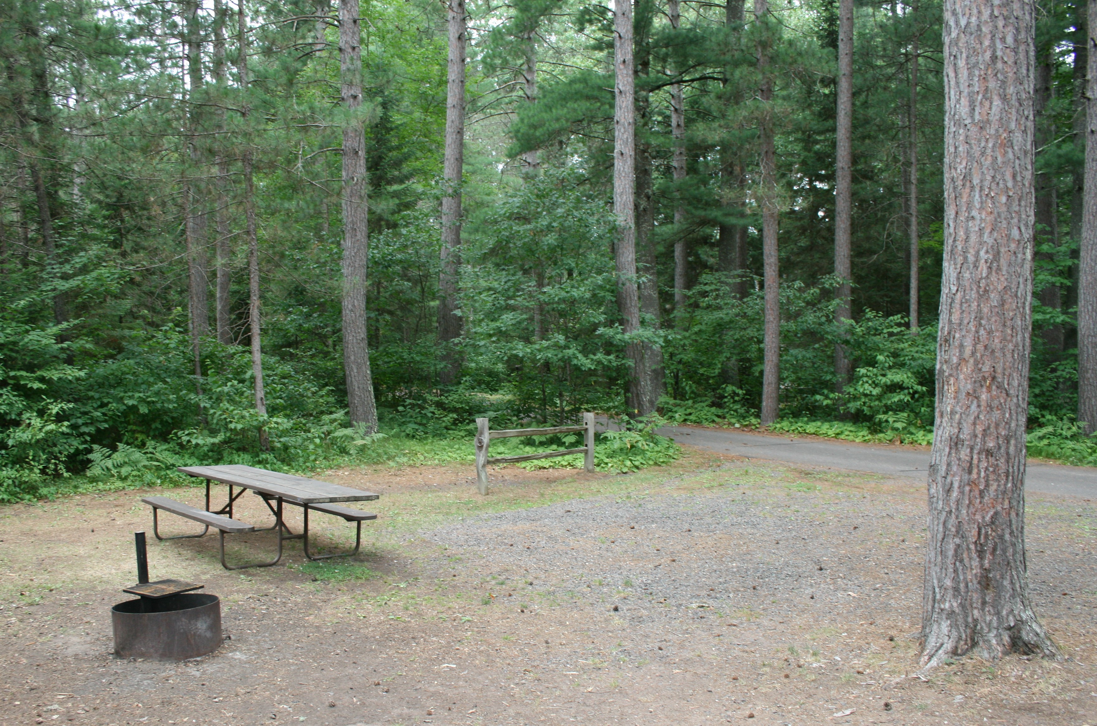 Site 15, photo 3 of 3 · from wisconsin.goingtocamp.com (the park's booking system)