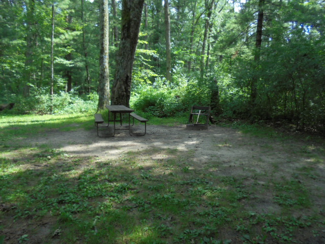 Site 22, photo 2 of 4 · from wisconsin.goingtocamp.com (the park's booking system)