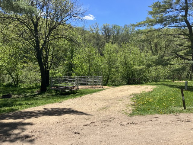 Site 219, photo 2 of 2 · from wisconsin.goingtocamp.com (the park's booking system)