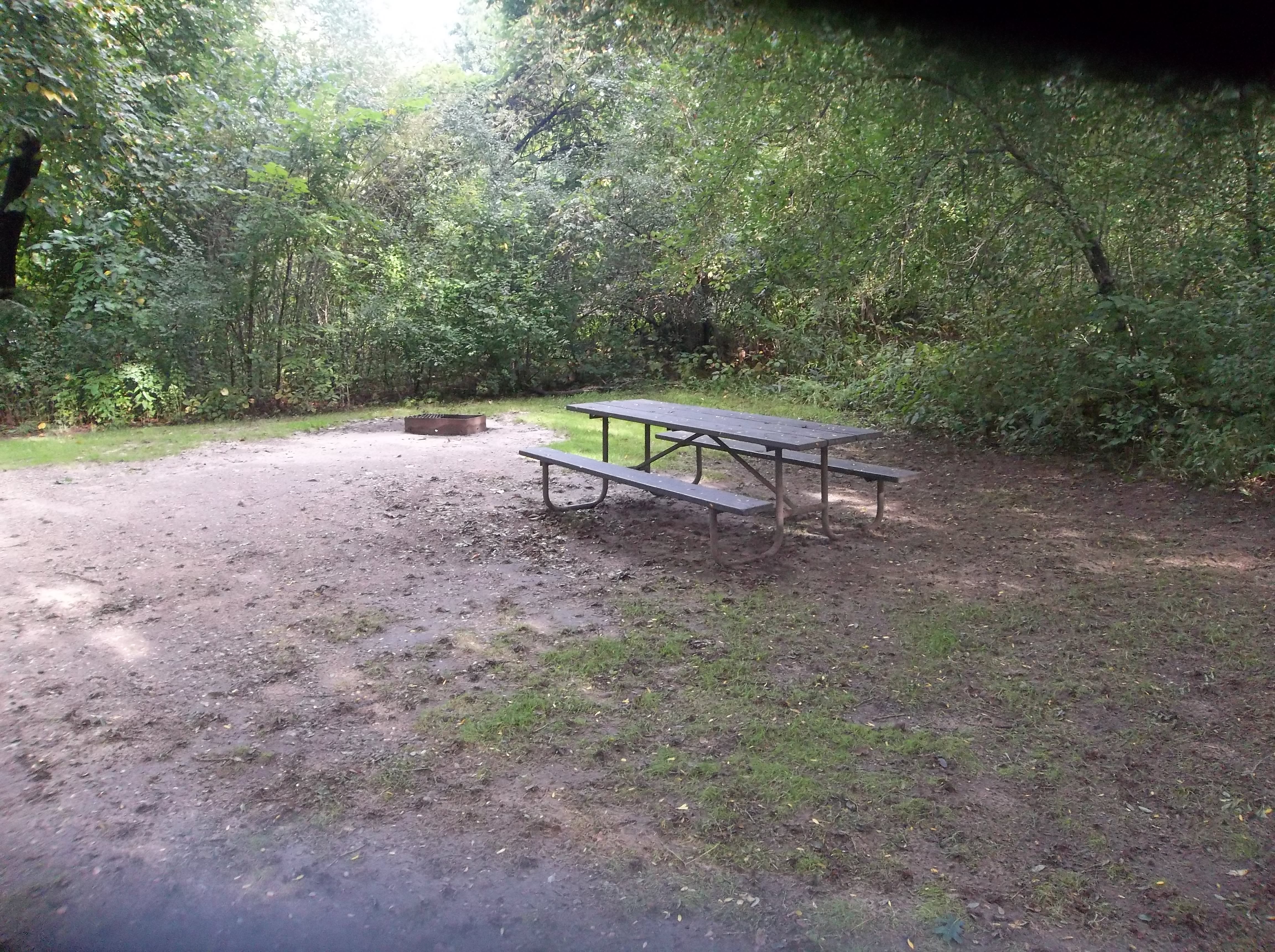 Site 327, photo 2 of 3 · from wisconsin.goingtocamp.com (the park's booking system)